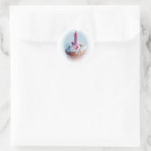 Sticker Rond Cupcake (Sac)