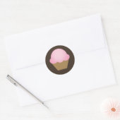 Sticker Rond Cupcake (Enveloppe)