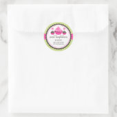 Sticker Rond Cupcake and Cake Pops Boulangerie Cachets (Sac)
