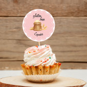 Sticker Rond Cupcakes sans gluten