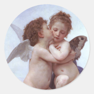 Sticker Rond Cupidé et psychique