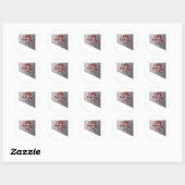 Sticker Rond Cure pour le 1 % (Feuille)