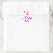 Sticker Rond Curl, Up and, Dye (Sac)