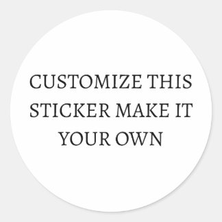 STICKER ROND CUSTOMISEZ CE BÂTIMENT FAITES-LE VOUS-MÊME