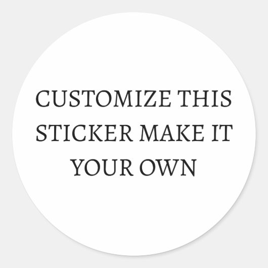 STICKER ROND CUSTOMISEZ CE BÂTIMENT FAITES-LE VOUS-MÊME (Devant)