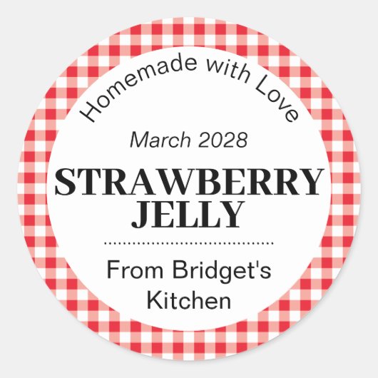 Sticker Rond Customizable Jelly Label AB_01rd (Devant)