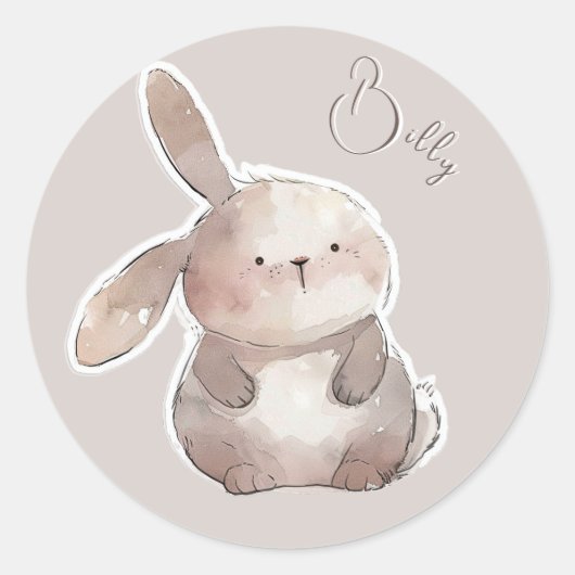 Sticker Rond Cute (Devant)