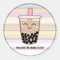Cute Boba Pearl Lait Thé Pun