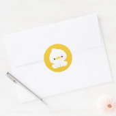 Sticker Rond Cute Canard (Enveloppe)