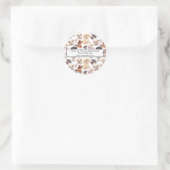Sticker Rond Cute Chien Chien Chien (Sac)