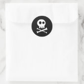 Sticker Rond Cute crane (Sac)