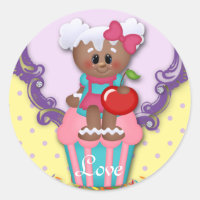 Cute Cupcake Boulangerie Amour Baby shower Enfants