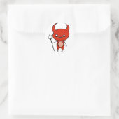 Sticker Rond Cute Demon (Sac)