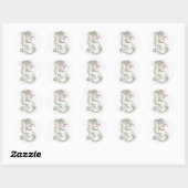 Sticker Rond Cute Dragon (Feuille)