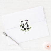Sticker Rond Cute Grande Soeur (Enveloppe)