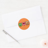 Sticker Rond Cute Halloween (Enveloppe)