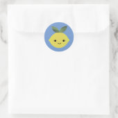 Sticker Rond Cute Kawaii Lemon (Sac)