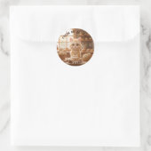 Sticker Rond Cute Kitten Pétri Dough (Sac)