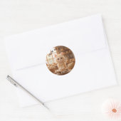 Sticker Rond Cute Kitten Pétri Dough (Enveloppe)