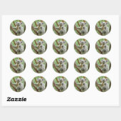 Sticker Rond Cute Koala (Feuille)