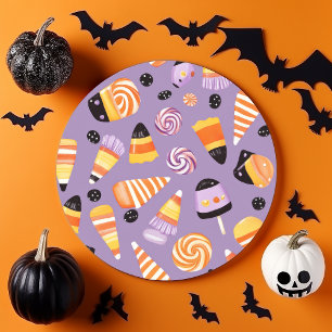 Sticker Rond Cute Motif Candycorn