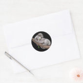 Sticker Rond Cute Ours Koala (Enveloppe)
