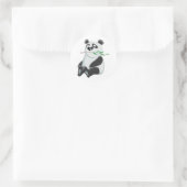 Sticker Rond Cute Panda (Sac)