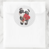 Sticker Rond Cute Panda (Sac)