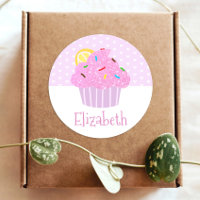 Cute rose cupcake coeurs doux girly école moderne