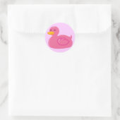 Sticker Rond Cute Rubberducky (Sac)