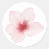 Sticker Rond Cute Sakura (Devant)