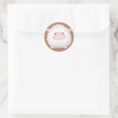 Sticker Rond Cute Sheep (Sac)