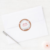 Sticker Rond Cute Sheep (Enveloppe)