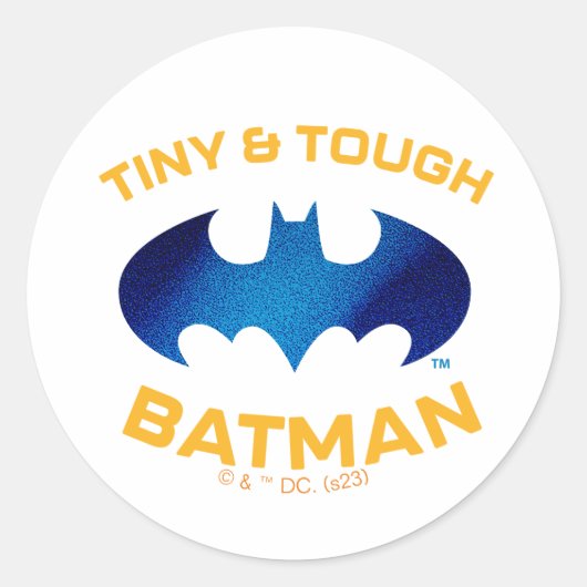 Sticker Rond Cuter than mignon minuscule & Tough Batman (Devant)