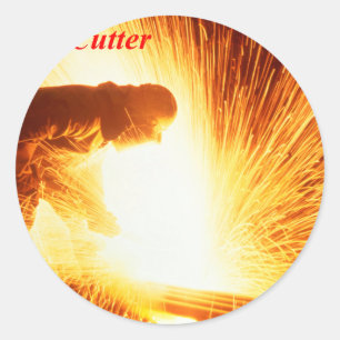 Sticker Rond Cutter en acier