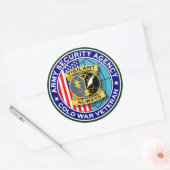 STICKER ROND CWV ASA (Enveloppe)