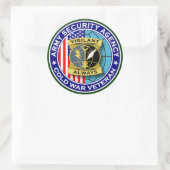 STICKER ROND CWV ASA (Sac)