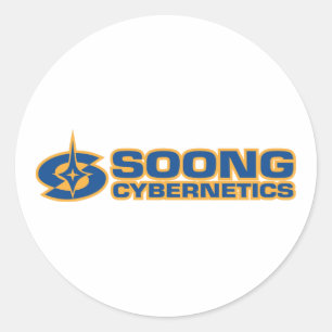 Sticker Rond Cybernétique de Soong - Noonien Soong