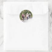 STICKER ROND CYCLISME (Sac)