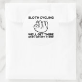 STICKER ROND CYCLISME LENT (Sac)