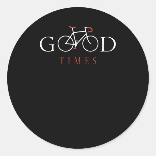 Sticker Rond cyclo-time bicycle lobike (Devant)