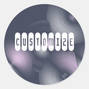 Sticker Rond Cymbalisme I - Modèle