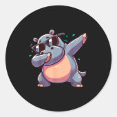 Sticker Rond Dabbing Hip  (Devant)