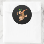 Sticker Rond Dabing Dance Singe (Sac)