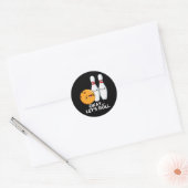 Sticker Rond D'accord, c'est parti Drôle de jeu de mots de bowl (Enveloppe)