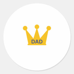 STICKER ROND DAD