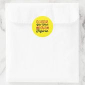 Sticker Rond Daddy Gift You Mean Father Figures (Sac)