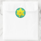 Sticker Rond Daffodile gallois - IV (Sac)