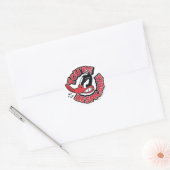 Sticker Rond DAFFY DUCK™ - Vous êtes désespéré (Enveloppe)