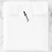 Sticker Rond DAGGER // Stickers. (Sac)